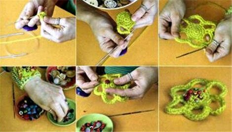 вязание цветов крючком схемы бесплатно в Самаре